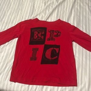 Kids long sleeve shirt